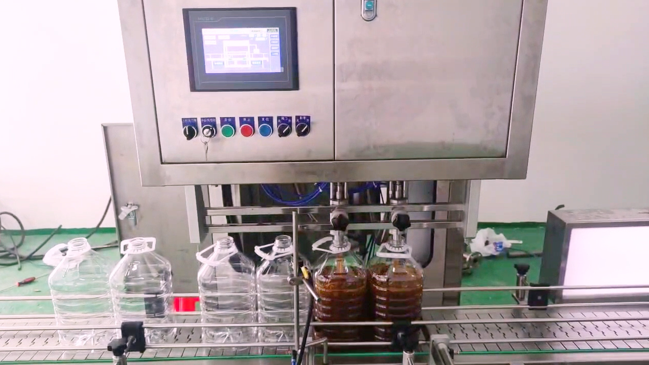 食用油灌裝單機